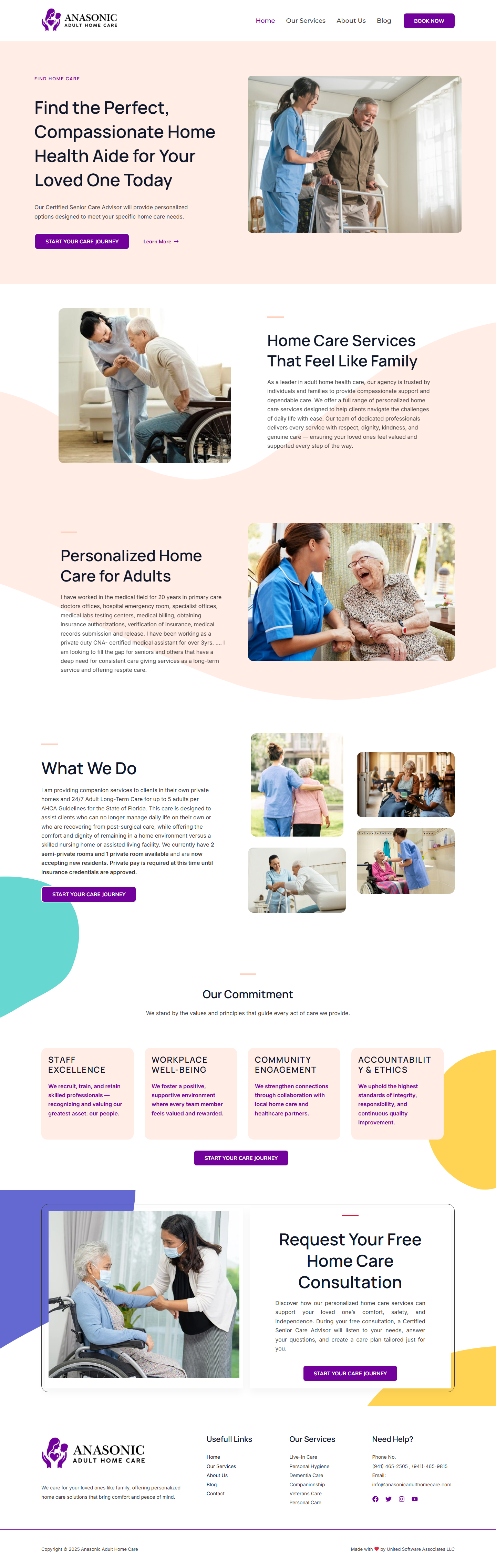 Service business site